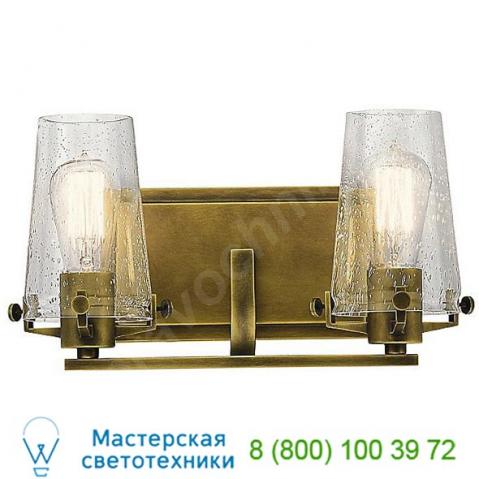 Alton bath light kichler 45296ch, светильник для ванной