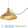 Pablo designs swel str sng nrw bra/bra swell string single pendant light - brass, подвесной