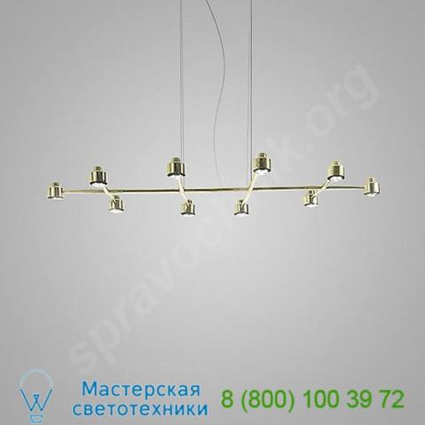 Spider linear suspension light d5-1027bch zaneen design, светильник