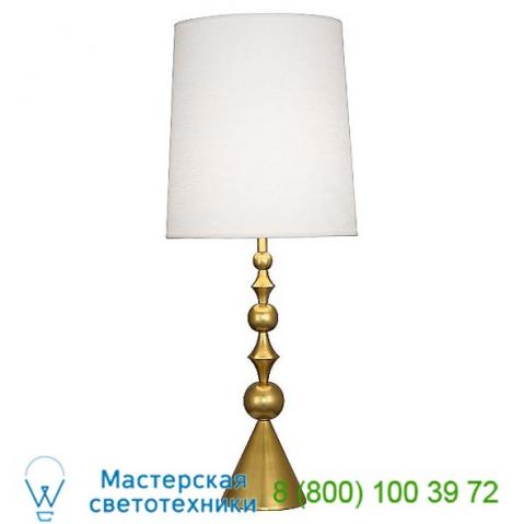 Robert abbey ob-786 harlequin table lamp (antique brass) - open box return, опенбокс