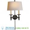 Sl 2817an-np visual comfort classic two-light wall sconce, настенный светильник бра