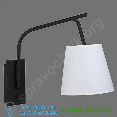 4055pb-wht walker swing arm sconce lights up! , бра