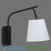 4055pb-wht walker swing arm sconce lights up! , бра
