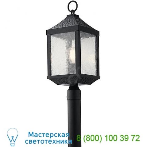 Springfield outdoor post mount kichler 49987dbk, ландшафтный светильник