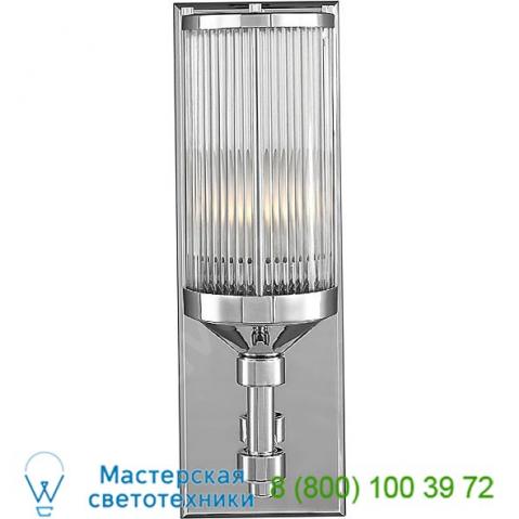 Paulson 1 light bath wall sconce wb1841ch feiss, бра