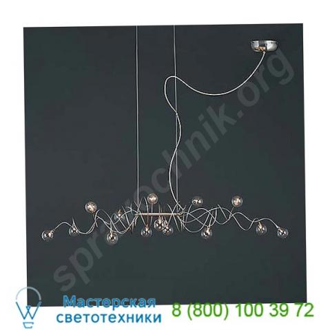 Harco loor design bubbles kite hl 14 linear suspension light, светильник