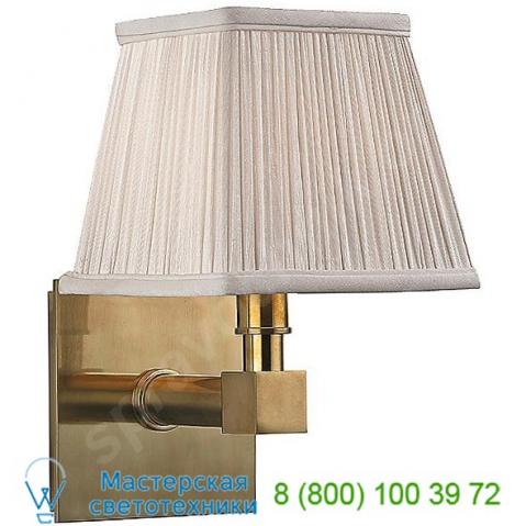 4041-agb dixon wide wall sconce hudson valley lighting, настенный светильник
