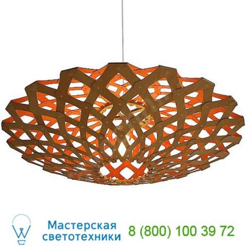 Flx-0800-nat-red david trubridge flax pendant light, светильник