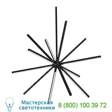 Kuzco lighting ch14220-bk sirius minor led chandelier, светильник