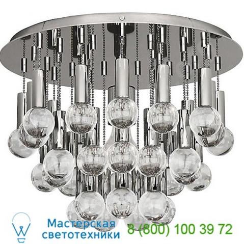 Milano flush mount ceiling light 754 robert abbey, светильник
