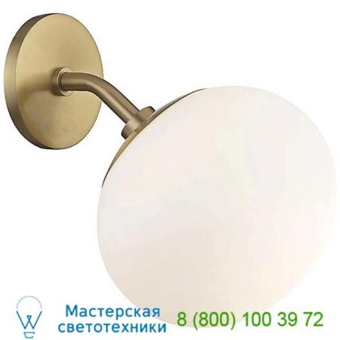 Estee wall sconce h134101-agb mitzi - hudson valley lighting, настенный светильник