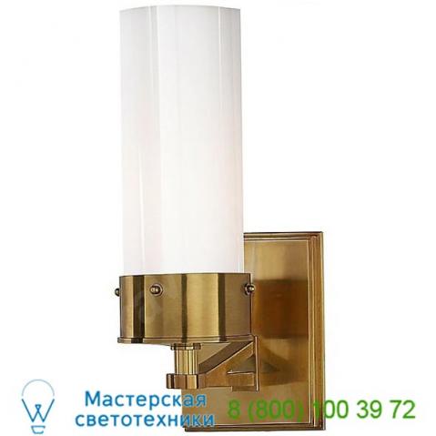 Marais bathroom wall light tob 2314bz/hab-cg visual comfort, настенный бра