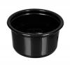 Контейнер pp сп-115 d-115мм h-58,6мм, 350мл черный (50 шт. )