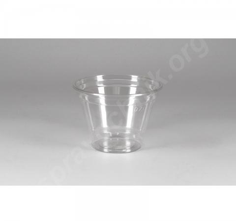 Стакан/креманка 270мл, d-95мм, прозрачная pet сп (50 шт. )