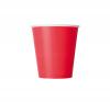 Стакан бумажный 1сл 250 (280) мл d=80мм для горячего красный Стакан бумажный 1сл 250 (280) мл d=80мм для горячего красный