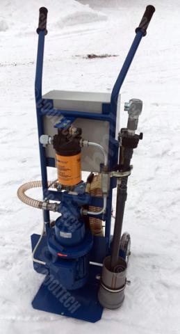 Мобильная маслозаправочная станция для заправки компрессора. Воронеж