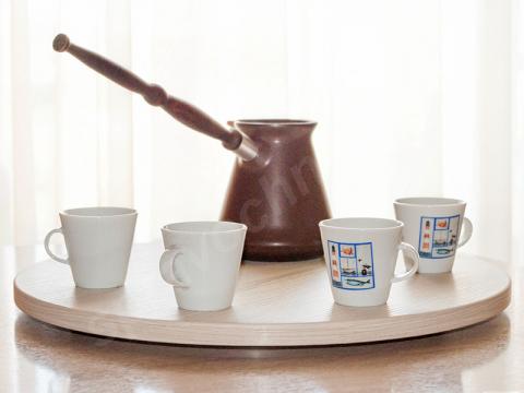 Крутящаяся середина стола 40 см цвет "флитвуд". Москва