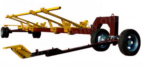 Универсальная двуосная тележка «carrello 2 axes» для транспортир