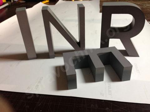 Объемные буквы