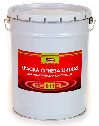 Огнезащитная краска по металлу на основе органического растворит