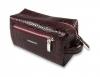 Кожаная косметичка m, кайман бордо.