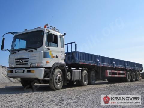Аренда открытого грузового авто 20 тонн