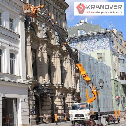 Аренда автовышки 28 метров телескопическая