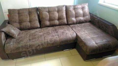 Диван угловой дуэт прошитый