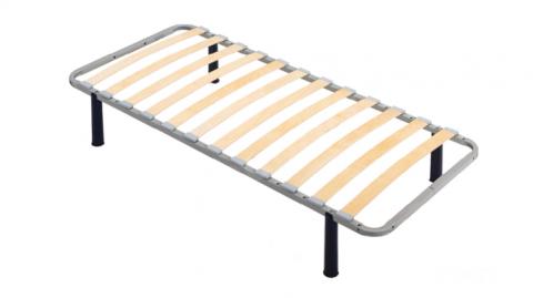 Ортопедическое основание из металла с березовыми ламелями