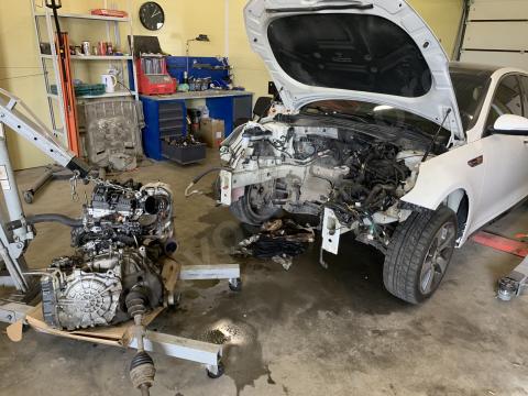 Ремонт двигателя авто