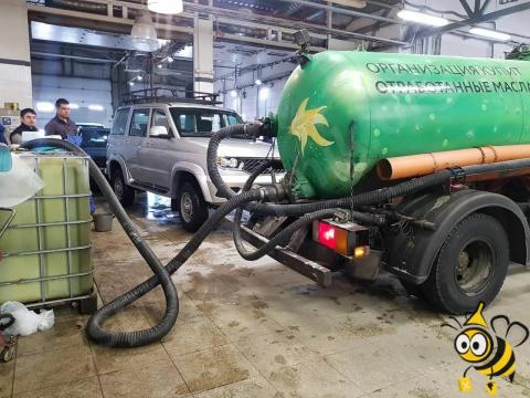 Скупка отработанного масла спб