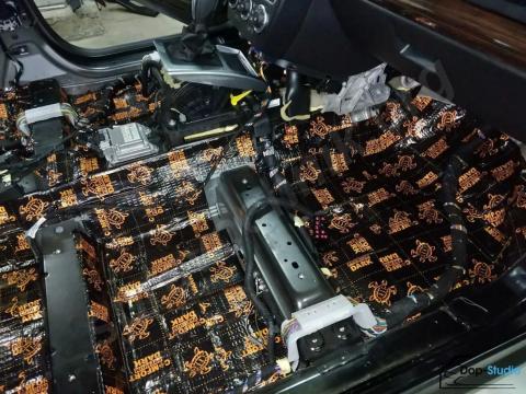 Шумоизодяция автомобиля свао