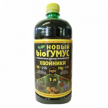 Удобрение биогумус мера для хвойных 25% фульвокислот 1000 мл