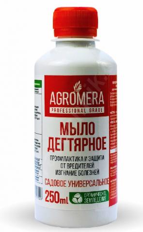 Мыло дегтярное садовое агромера универсальное 250 мл
