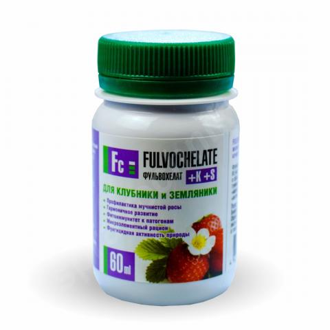 Удобрение для клубники фульвохелат- к - s 60 мл