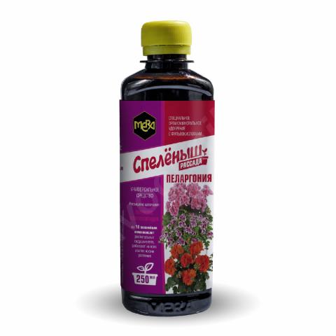 Удобрение спеленыш рассада пеларгония с фульвокисл. 250 мл мера